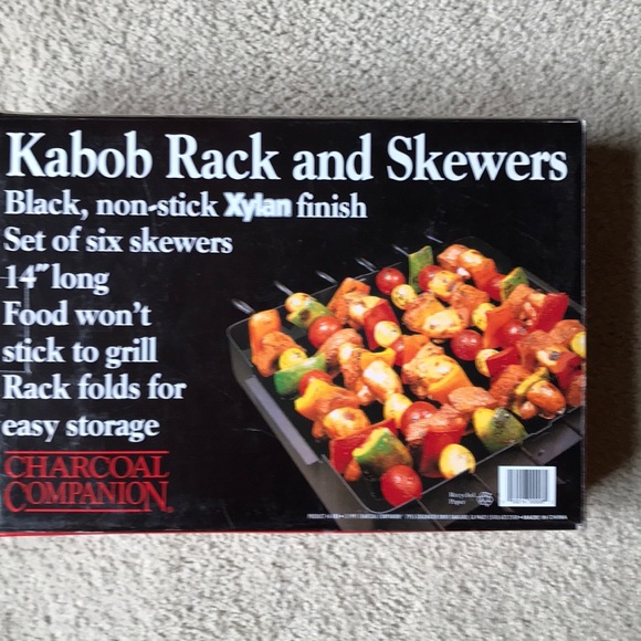 Other - SOLD NWOT Kabob Rack with Skewers